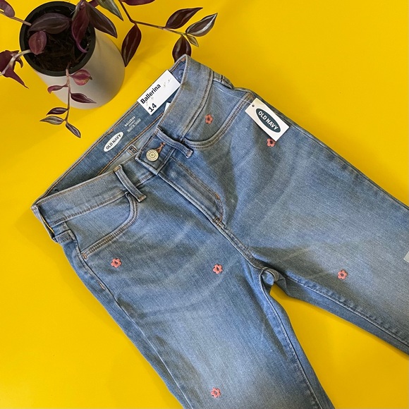 NEW Jeggings for girls- OLD NAVY Ballerina Jeggings - Size 14 - Picture 4 of 8